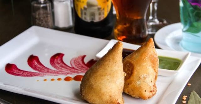 28. Vegetable Samosa.