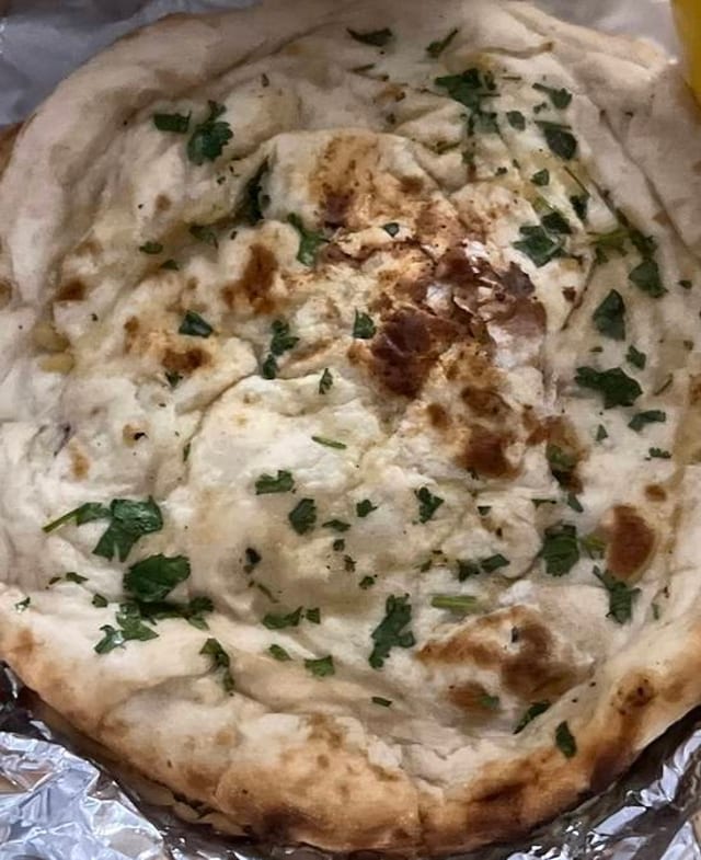 113. Garlic Naan.